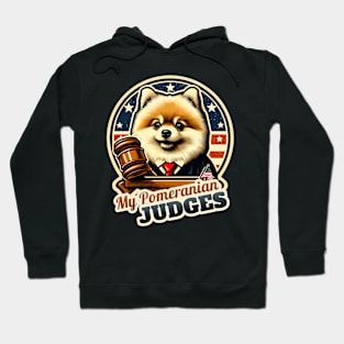 Pomeranian judge Hoodie